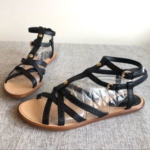 lv sandals ankle wrap